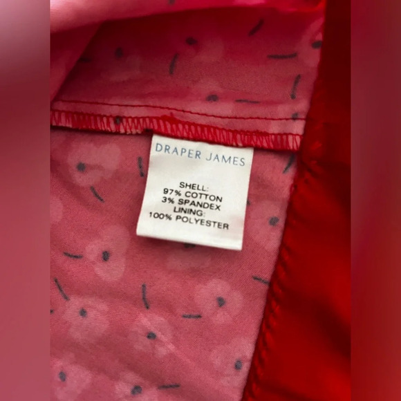 Draper James Women’s Red and Pink Poppy Floral Sleeveless Dress - Size 4 - Picture 3 of 6